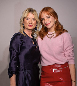 Mojca Mavec in Metka Kežar